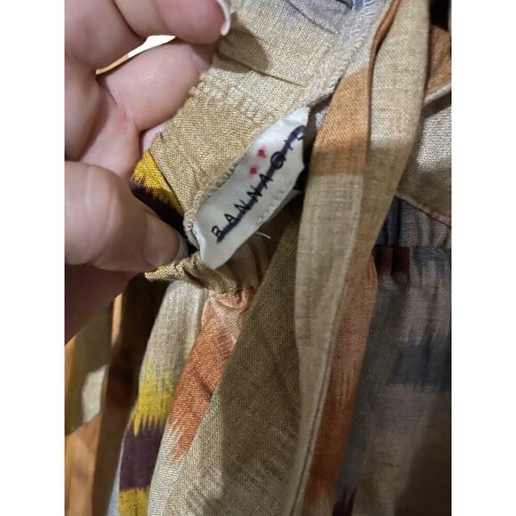 Anthropologie Ranna Gill Jumpsuit Open Back Flax & Linen Blend Size XS - Picture 7 of 8